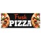 Signmission Fresh Pizza Banner Concession Stand Food Truck Single Sided B-30065 - alternate 1